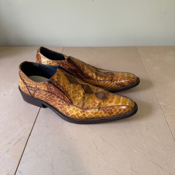 Vintage John Fluevog Ronnie Sigurd Snake - Picture 1 of 4